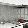 Marble Pattern Wallpaper Roll, Decorative Wallpaper, 15.75In*118.11In, Thickened Self Adhesive, Waterproof Bathroom Kitchen Panels, Easy to Clean, Easy to Stick and Remove